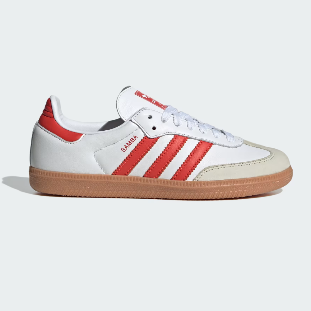 Adidas Samba - White/Red