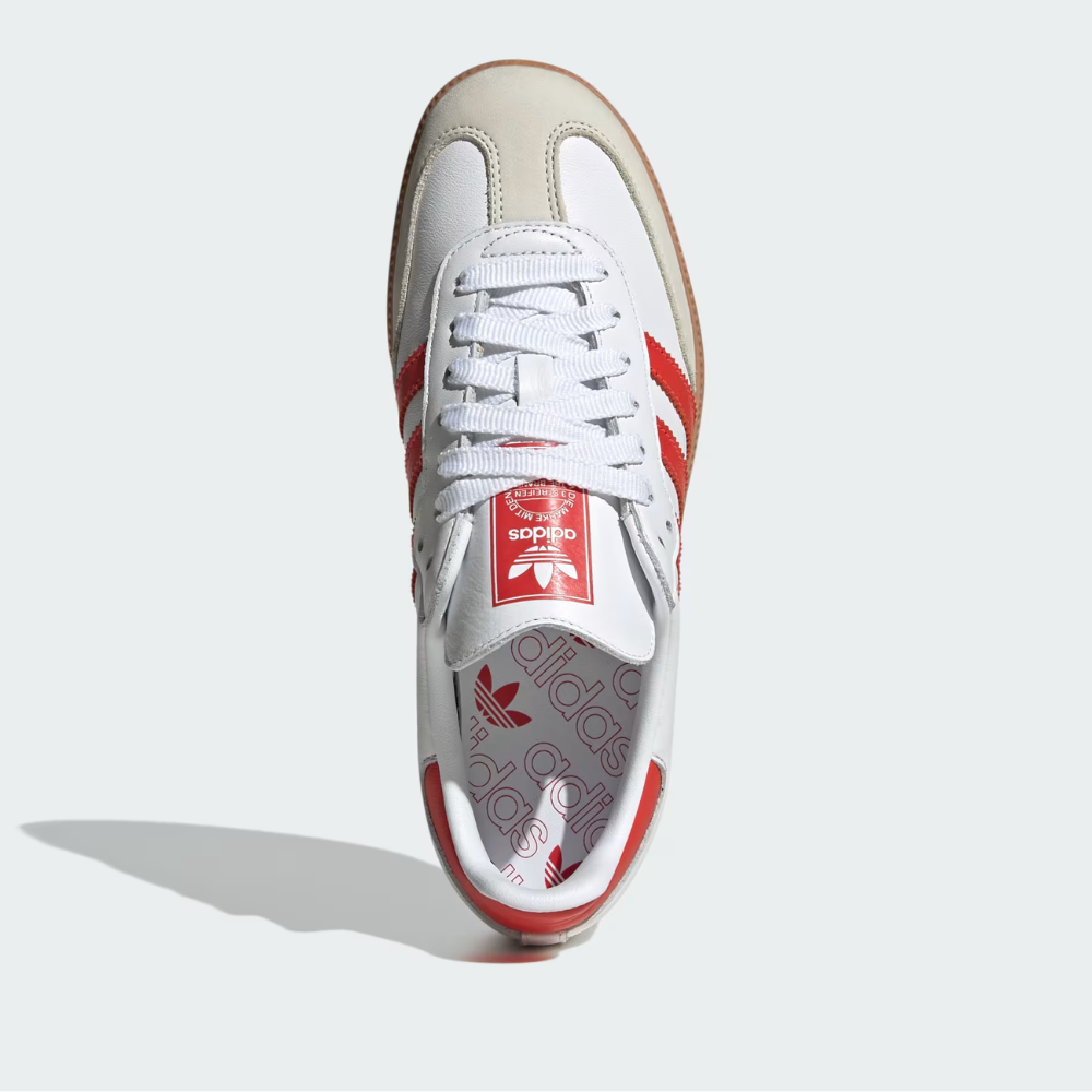 Adidas Samba - White/Red