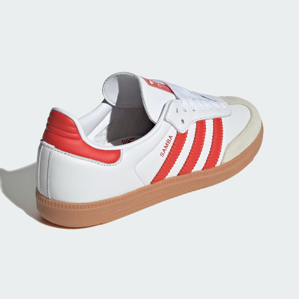 Adidas Samba - White/Red