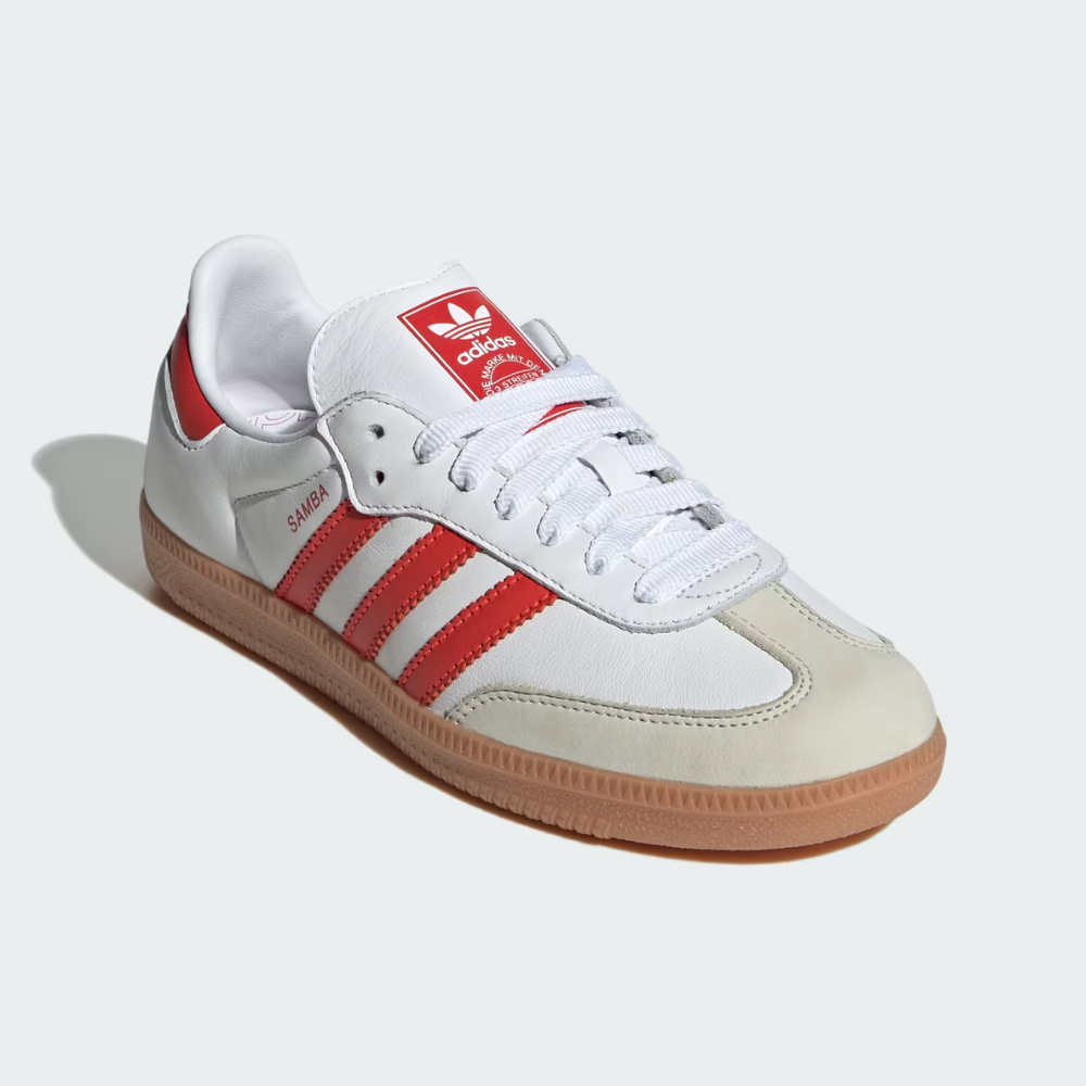 Adidas Samba - White/Red