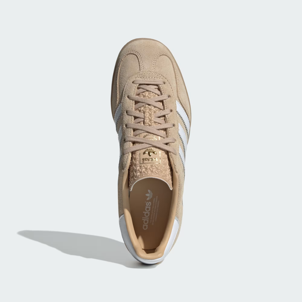Adidas Gazelle - Beige/White