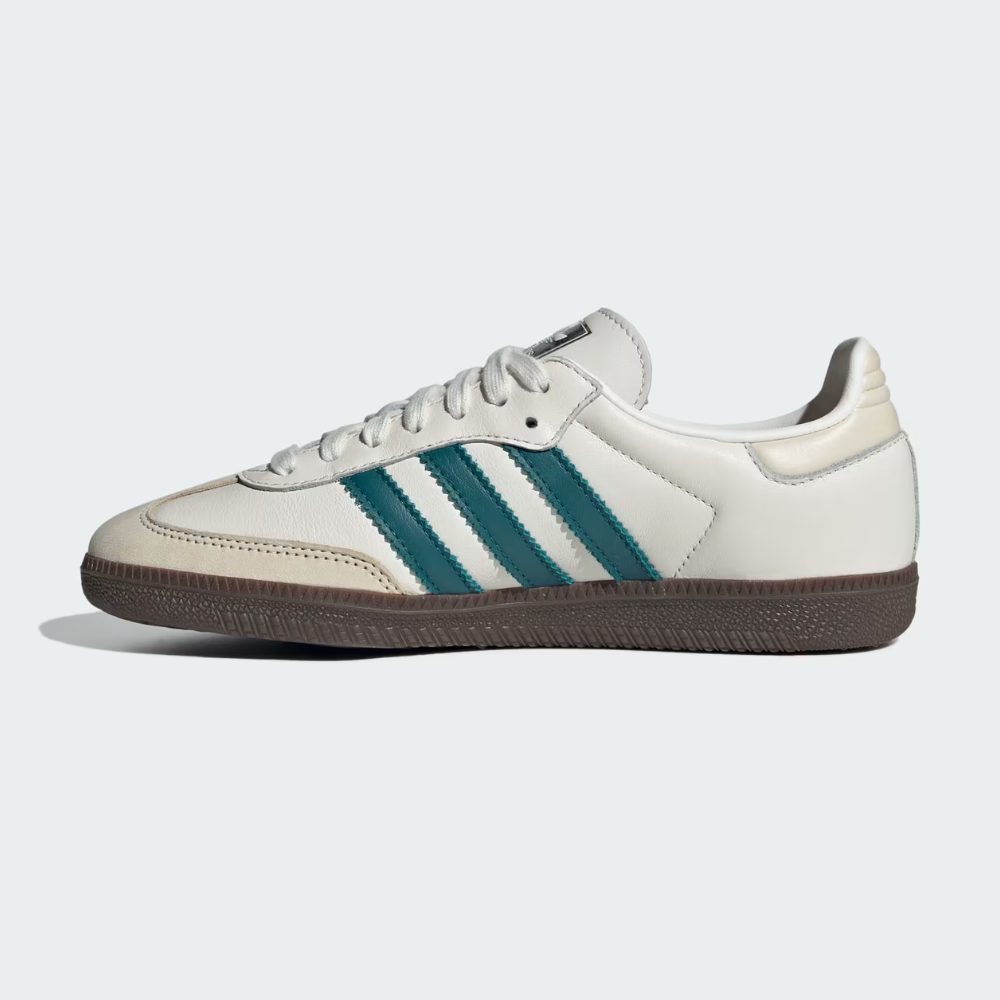 Adidas Samba - White/Teal