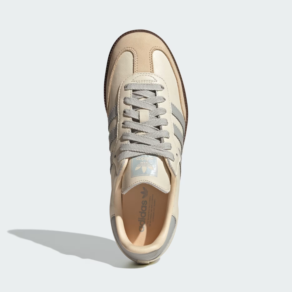Adidas Samba - Cream/Silver