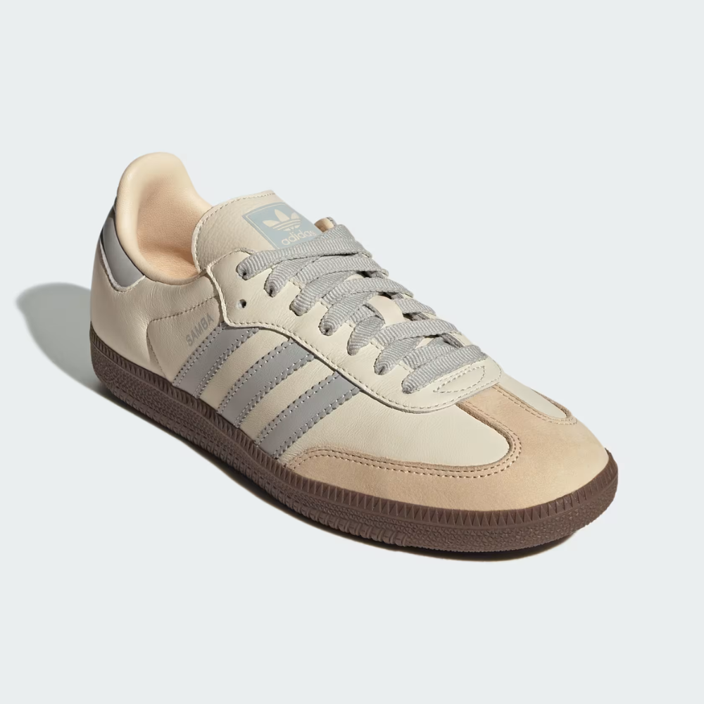 Adidas Samba - Cream/Silver