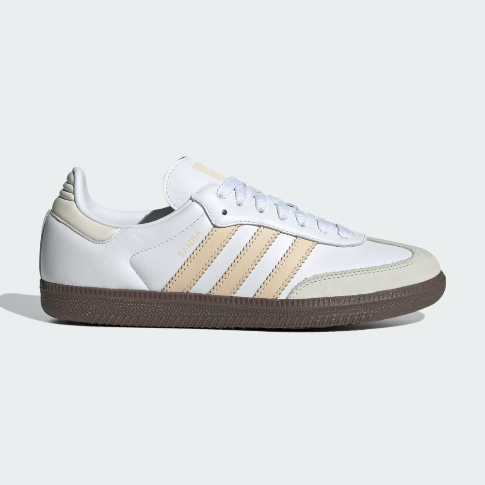 Adidas Samba - White/Gold