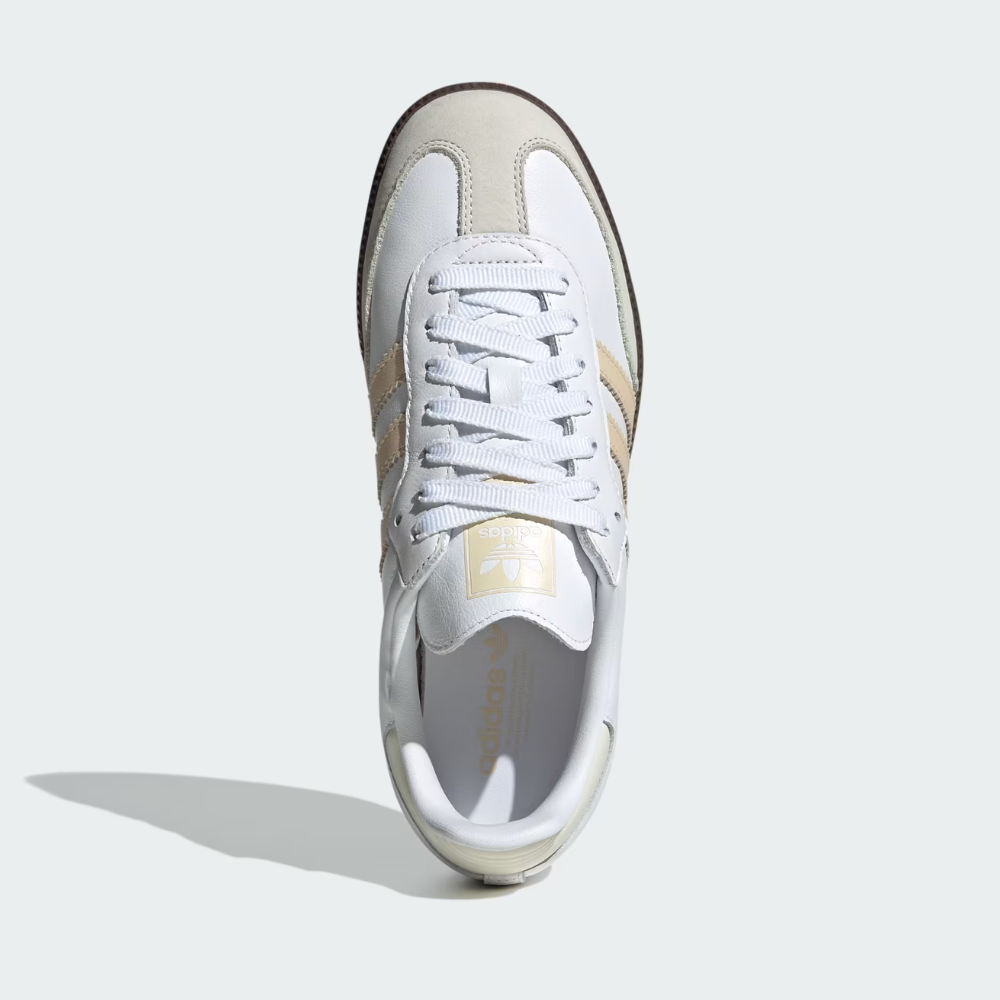 Adidas Samba - White/Gold