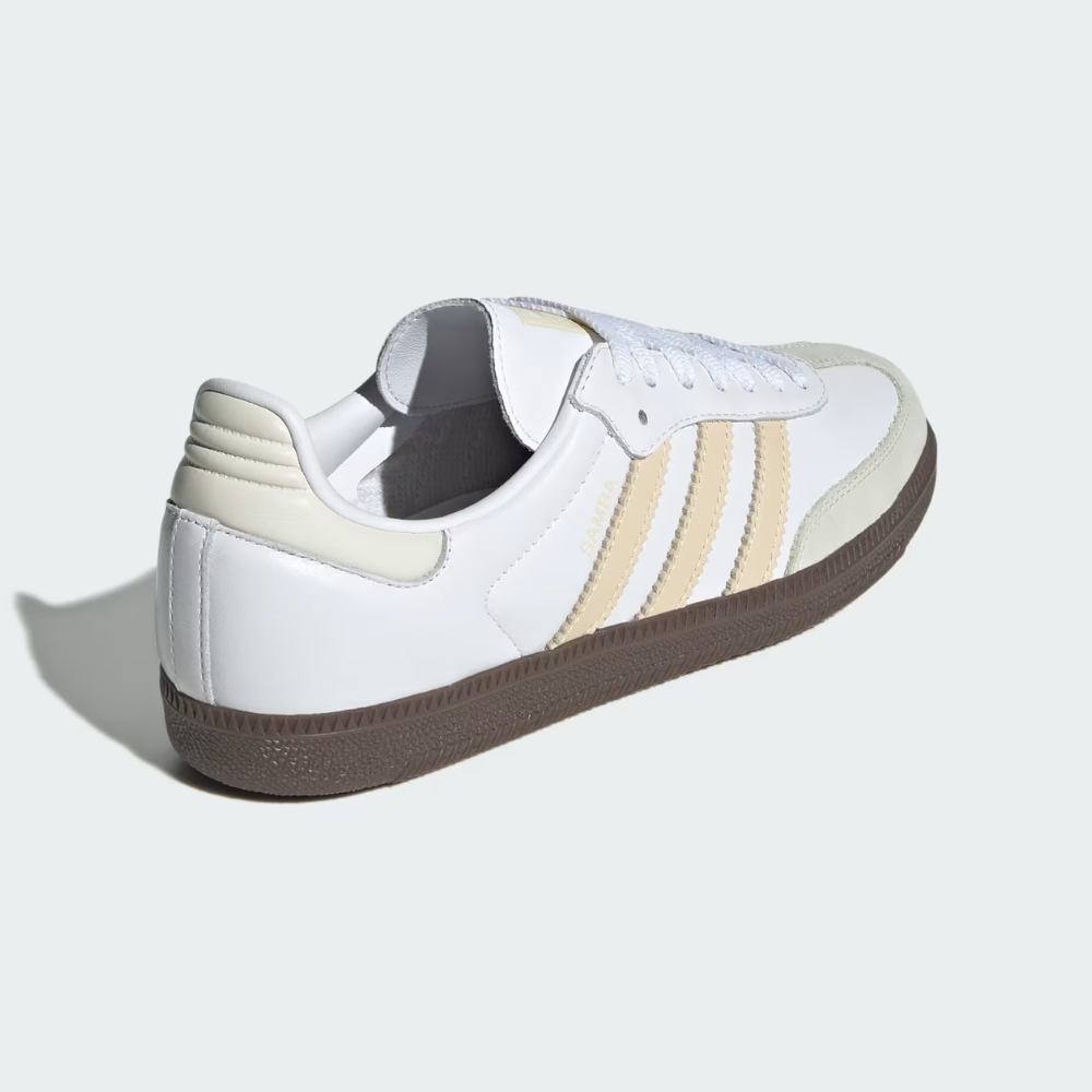 Adidas Samba - White/Gold