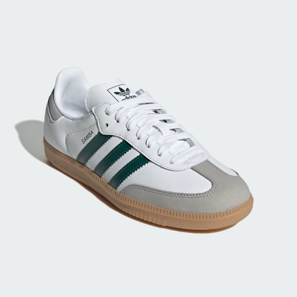Adidas Samba - White/Green