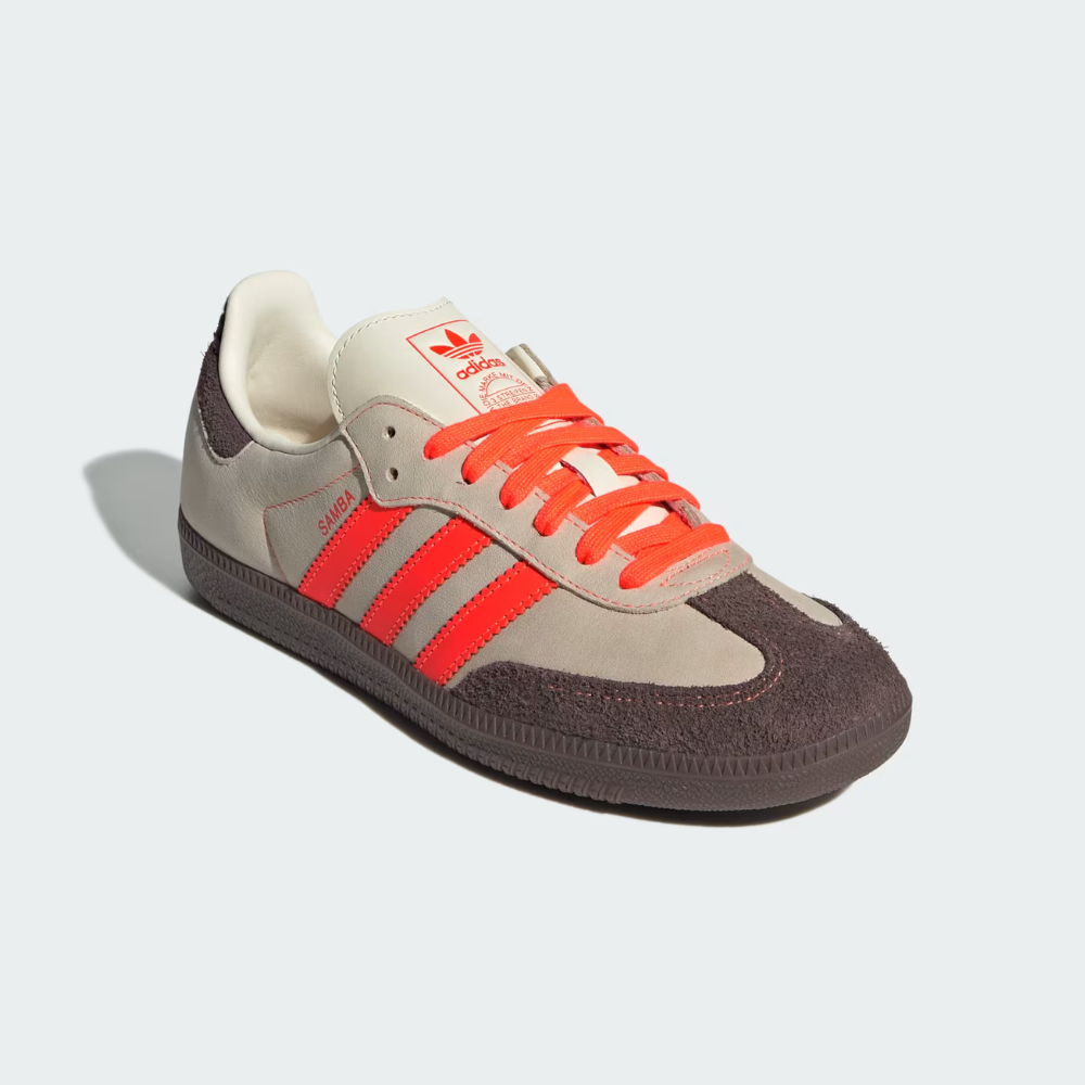 Adidas Samba - Cream/Orange