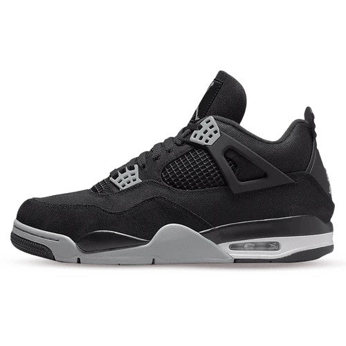 Jordan 4 Black Canvas