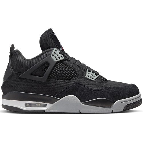 Jordan 4 Black Canvas