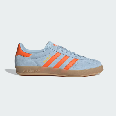 Adidas Gazelle - Light Blue/Orange
