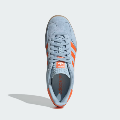 Adidas Gazelle - Light Blue/Orange