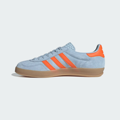 Adidas Gazelle - Light Blue/Orange