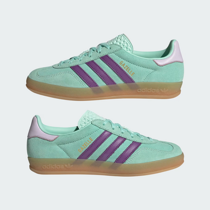 Adidas Gazelle - Mint/Purple