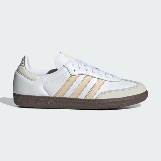 Adidas Samba - White/Gold