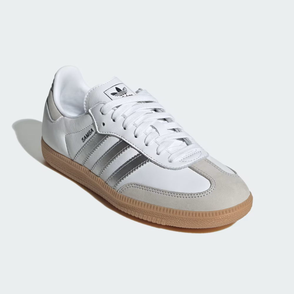 Adidas Samba - White/Silver
