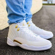 Load image into Gallery viewer, Jordan 12 Retro White OVO
